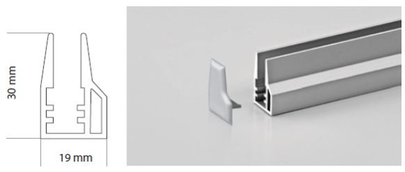 Профиль для светодиодных пластин Wella и лент Wella-Flex, 3914-30