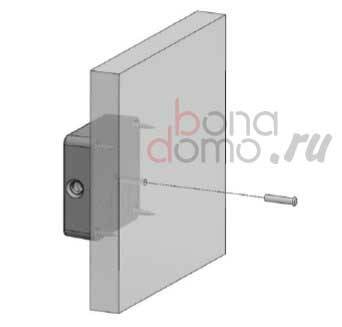 Компактный RFID замок CAPTURA (Lehmann, Германия) - установка световода