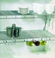 Полка стальная сетчатая для шкафа 90см, Hupfer, Германия Полка стальная сетчатая для шкафа 90см, Hupfer, Германия