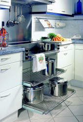 Полка стальная сетчатая для ниши 90см или 60см, Hupfer, Германия Полка стальная сетчатая для ниши 90см или 60см, Hupfer, Германия