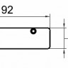 Кухонный светильник Gera System 4 (Германия) - размеры