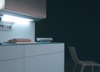 Кухонный светильник Gera Futuris Eco, с розетками и рейлингом, Германия
