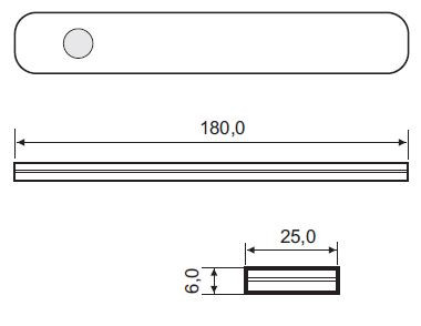 Светильник для освещения кухонных столешниц DB 180
