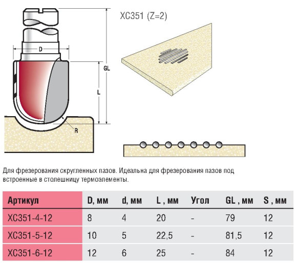 Фреза Titman XC351